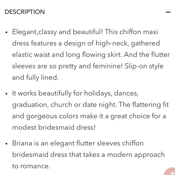 BLACK BRIDESMAID DRESS - Picture 7 of 9